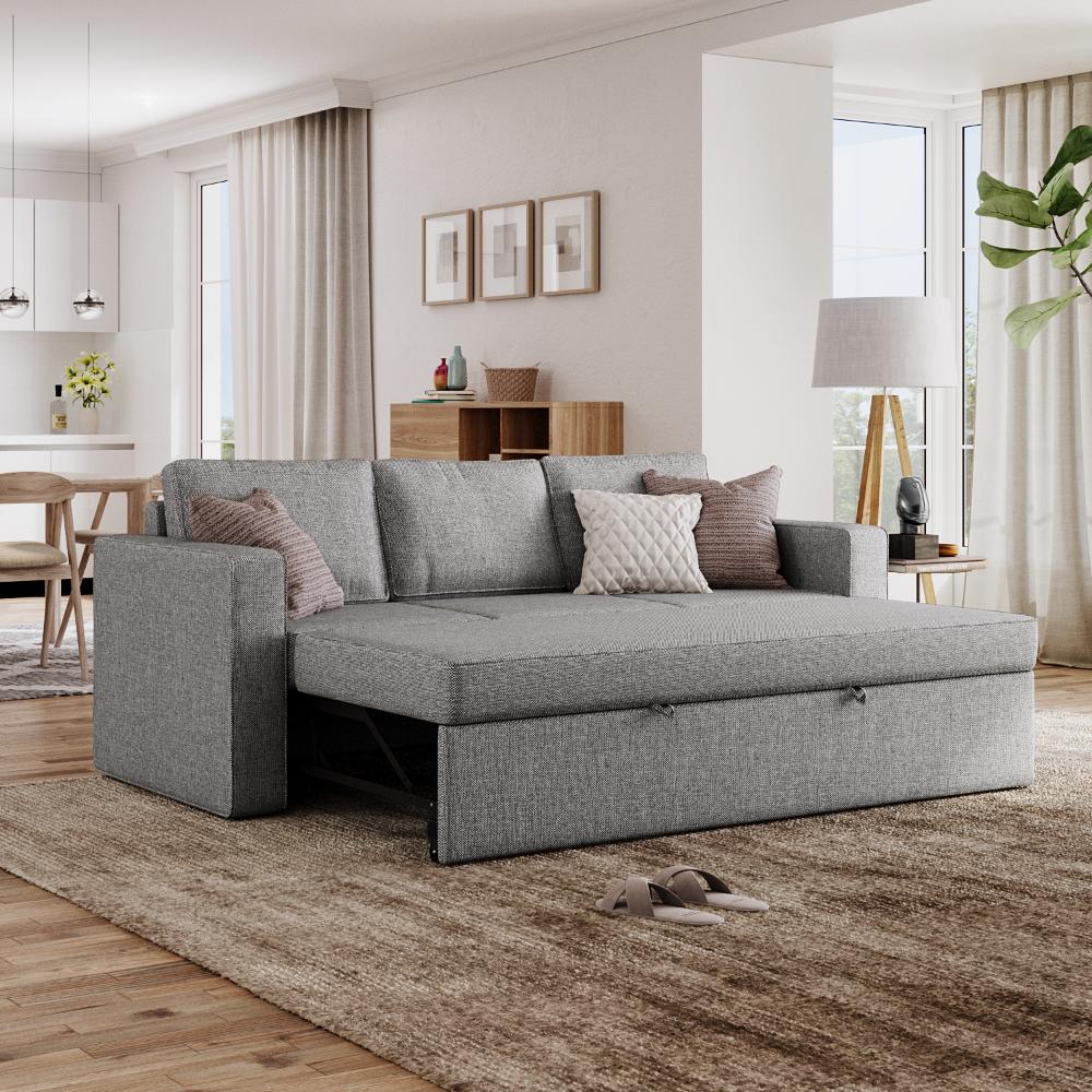 Wakefit Napper Convertible Three Seater Sofa Cum Bed Without Storage